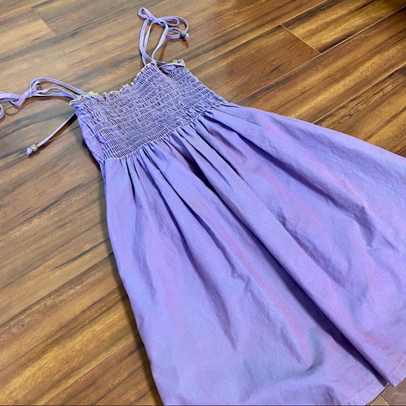 Roberta Oaks Shoulder tie dress with pockets! - Picture 2 of 5